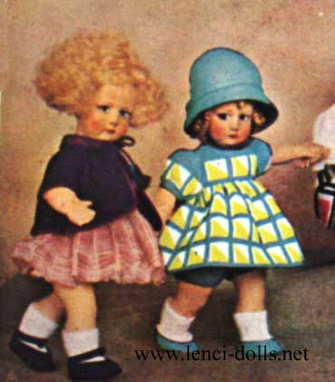 300 series lenci dolls 1925 catalog